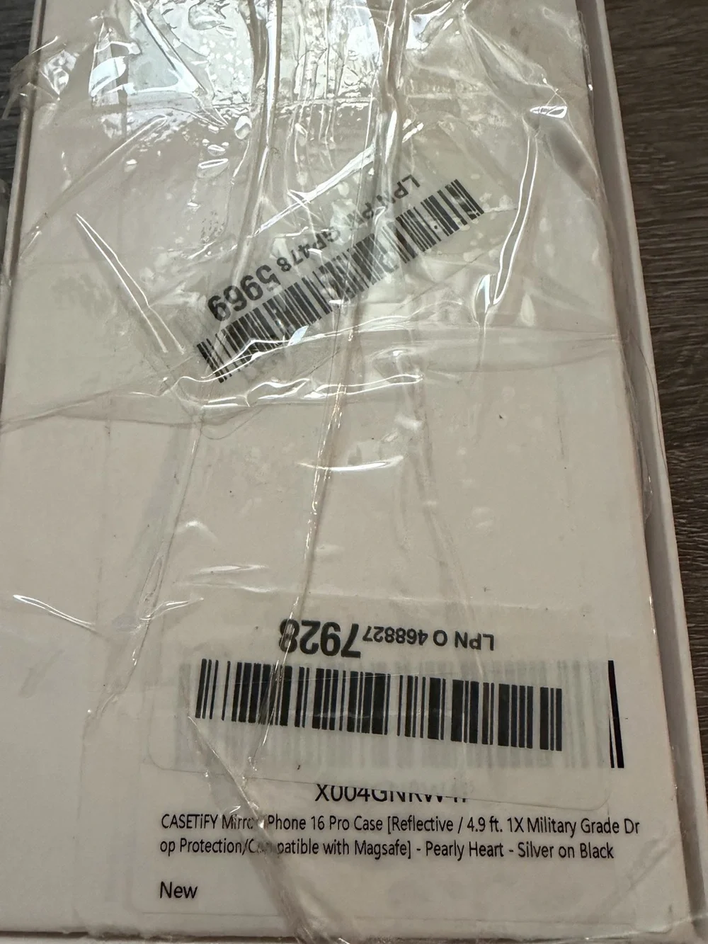 NIB CASETiFY For IPhone 16 Pro Max Case - Mirror Pearly Heart - Picture 6 of 6